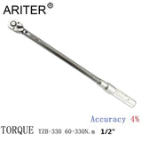 ARITER torque wrench 0.5-500N.m 1/4 3/8 1/2 Square Drive High-accuracy Car Bike Repair Hand Tools Spanner Torque key