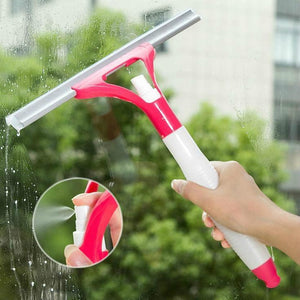 Spray type cleaning brush glass wiper window clean shave car window cleaner brush cleaner nettoyage