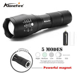 5000LM Aluminum Waterproof Zoomable CREE LED Flashlight Torch light for 18650 Rechargeable Battery or AAA